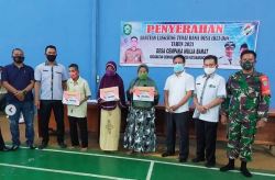 Babinsaramil 1015-11/Cpg Dampingi Penyaluran BLT DD