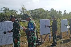 Kodim 1015/Sampit Gelar Latbakjatri Triwulan-I