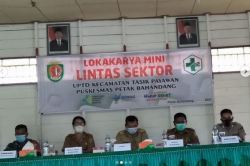 Babinsa Koramil 1015-02/Bbg Mengikuti Lokakarya Mini Lintas Sektoral