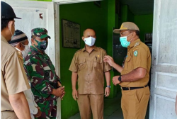 Koramil 1015-08/Mbk Pantau Protkes di Sekolah