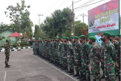 Kodim 1013/Mtw Rutin Laksanakan Apel di Bulan Ramadhan