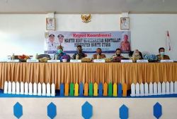 Dan Ramil 02/Montallat Hadiri Rapat Koordinasi Mantir Adat Se-Kecamatan Montallat