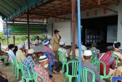 Kodim 1011/Kuala Kapuas Melaksanakan Komunikasi Sosial (Komsos) Pencegahan Bahaya Penyalahgunaan Narkoba