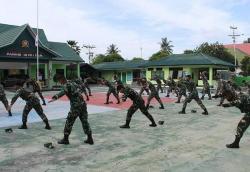 Jaga Kebugaran, Kodim 1016/Palangka Raya Melaksanakan Senam Bersama