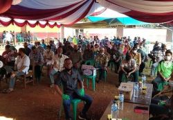 Babinsaramil 1015-11/Cpg Hadiri Rapat Koordinasi Pembentukan Ketua Koperasi Cempaka Mulia