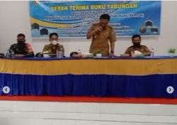 Danramil 1015-02/Kamipang Hadiri Bantuan Stimulan Rehab Rumah Tidak Layak Huni