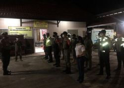 Cegah Penyebaran Covid-19, Koramil1013-07/Puruk Cahu Terus Gencarkan Operasi Prokes Bersama 3 Pilar.