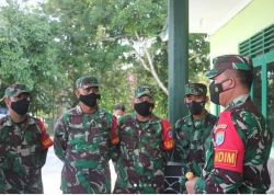 Tour Of Area Hari Ke – 1, Dandim Palangka Raya Kunjungi Koramil Kurun