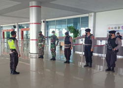 Dandim Palangka Raya Terjunkan Sejumlah Personel di Pos Pengawasan Larangan Mudik