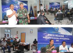 PRESS RELEASE PENANGKAPAN NARKOBA, PERTEGAS KOMITMEN KOREM 102/PJG BERANTAS NARKOBA