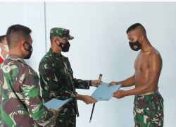 Kodim Pangkalan Bun Gelar Perlombaan Body Contest