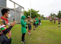 Korem 102/Pjg Gelar acara Halal Bihalal.