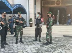 TNI dan Polri Patroli Skala Besar Amankan Perayaan Paskah di Palangka Raya