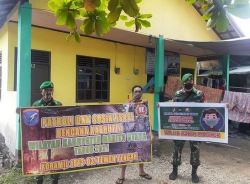 Koramil 1013-03/Teweh Tengah Protkes Covid-19