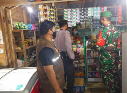 Sikapi Lonjakan Kasus Covid 19 Terkini, Koramil Aruta Gencar Lakuakan Operasi Yustisi