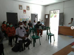 Koramil Tumbang Talaken Hadiri Pembahasan Anggaran Desa Tumbang Jalemu