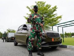 Danrem 102/Pjg Serahkan Mobil Dinas jajaran Kodim 1011/Klk