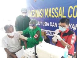 Denkesyah 12.04.02 Palangka Raya Ikuti Monitoring dan Mendukung Vaksinasi Massal.
