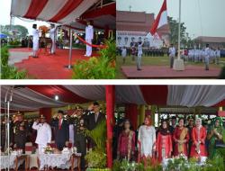 PALANGKA RAYA KALTENG DANREM 102/PJG HADIRI UPACARA HUT KEMERDEKAAN RI KE – 72 DI LAPANGAN SANAMAN MANTIKAI