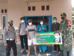 Koramil 1013-05/Lampeong Tegakan Protkes Covid-19