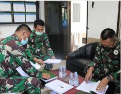 Kegiatan Puldata di Kodim 1015/SPT