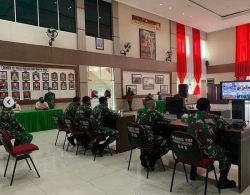 Danrem 102/Pjg Tutup Latihan Penanggulangan Bencana Alam (Latgulbencal) Tahun 2021