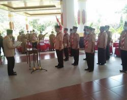 Pabung Katingan Kodim 1015/Spt Hadiri Pelantikan Pengurus Gerakan Pramuka Kwartir Cabang Katingan