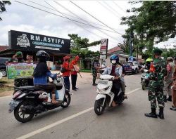Hadiri Pencanangan Posko PPKM Covid-19 Berbasis Mikro, Dandim 1013/MTW Dukung Penuh