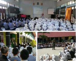 AJENREM PALANGKA RAYA, GELAR NOBAR BERSAMA RIBUAN PELAJAR
