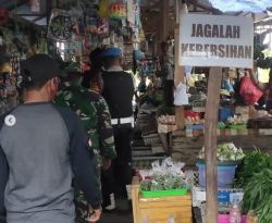 Anggota Koramil 1015-16/Pbh Rutin Melaksanakan Operasi Yustisi