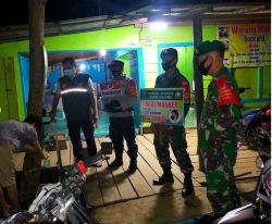 Tak Kenal Lelah, Aparat Gabungan Terus Lakuakan Patroli Yustisi Siang dan Malam