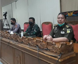 Danramil 1015-08/Mentawa Baru Ketapang Hadiri Rapat RPJMD Tahun 2021-2026
