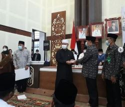 Dandim 1015/Sampit Buka Puasa Bersama Dengan Forkominda Kabupaten Kotim