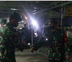 Dandim 1013/Mtw Sholat Tarawih Bersama Anggota Kodim 1013/Mtw.