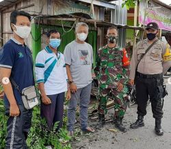 Koramil 1015-09/Bmg Laksanakan Jum’at Bersih Bersama Warga