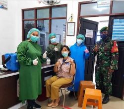 Peran Babinsa di Wilayah Dalam Upaya Mensukseskan Vaksinasi Covid-19