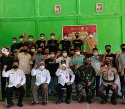 Danramil 1015-17/Seruyan Tengah Dukung Pencanangan Lewu Isen Mulang Anti Narkoba dan Lewu Pancasila