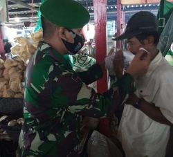 Kodim 1015/Spt Canangkan Satgas Desa Tangkal Covid-19