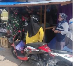 Berharap Pandemi Covid-19 Cepat Berlalu, Koramil 1015-16/Pbh Gelar Operasi Yustisi
