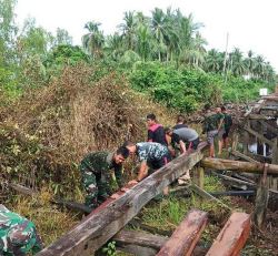 TMMD di Daerah Terisolir Jadi Pengalaman Berharga Prajurit TNI