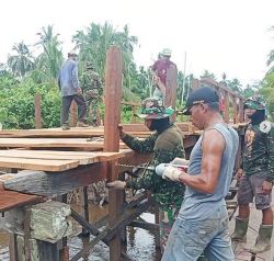 Warga Apresiasi Progres Sasaran Fisik TMMD