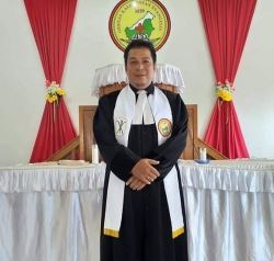 Perayaan Natal di Kandui Aman, Pendeta Beri Apresiasi Babinsa dan Bhabinkamtibmas