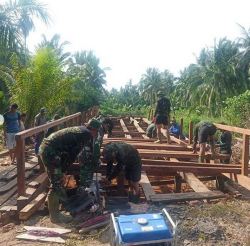 Begini Ungkapan Bangga Warga Kepada Satgas TMMD