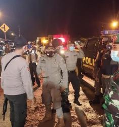 Pabung katingan Ikuti Apel Kesiapan Pengamanan Malam Takbir 1442 Hijriyah