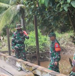 Dandim 1015/Spt Bangga Progres Capaian TMMD