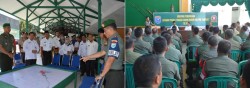 DANREM 102/PJG MEMBUKA GIAT LATIHAN POSKO I KODIM 1011/KLK, 1015/SPT DAN 1016/PLK TA. 2017 DI MAKOREM 102/PJG TA. 2017