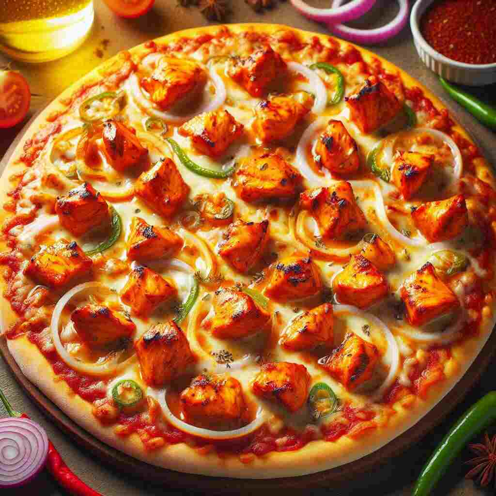 Chicken Tikka Pizza
