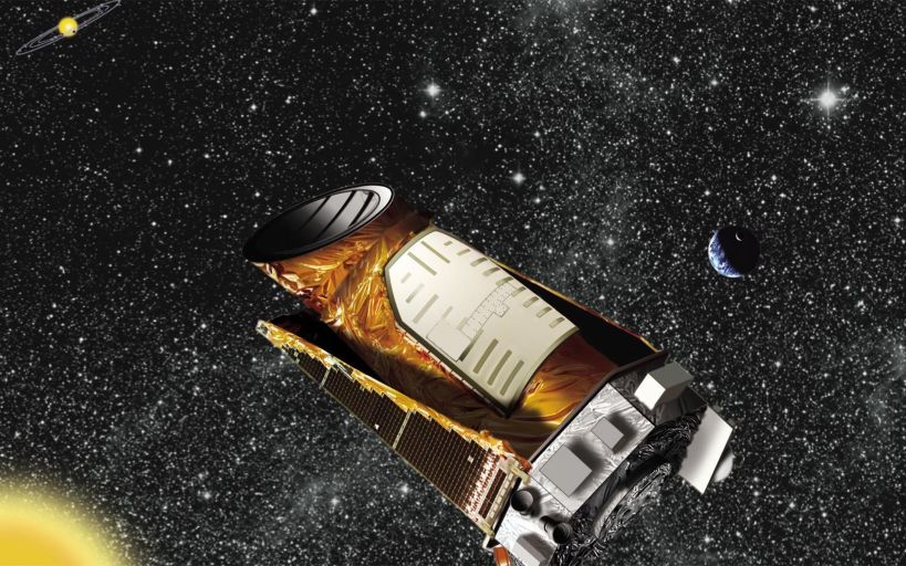 Телескоп Kepler  в представлении художника.