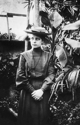 Лиза Мейтнер в 1906 году.