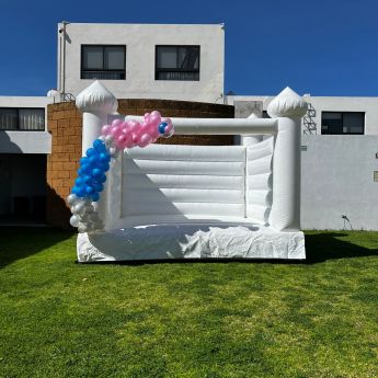 Castillo Inflable Blanco